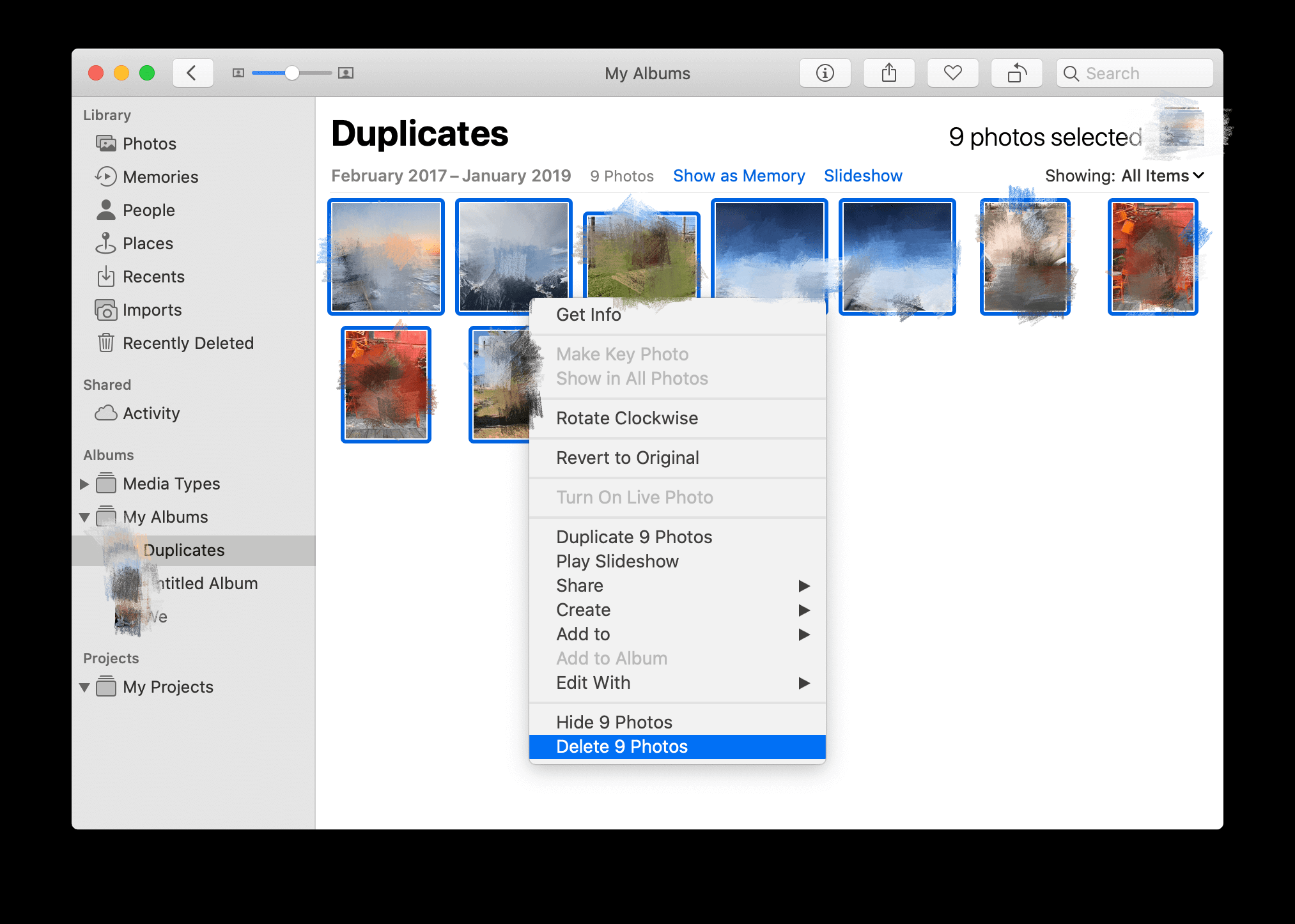 Remove Duplicates In Your Album