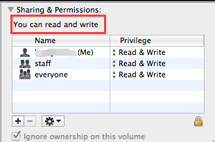 Alter Your File Permission